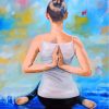 Yoga Girl Art paint by numbers