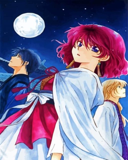 Yona Of The Dawn Manga paint by numbers