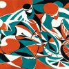 Abstract Cyclists Art paint by numbers