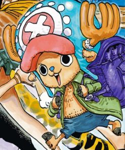 Chopper Character paint by numbers