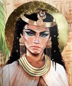 Cleopatra With Accessories paint by numbers