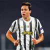 Federico Chiesa Footballer paint by numbers