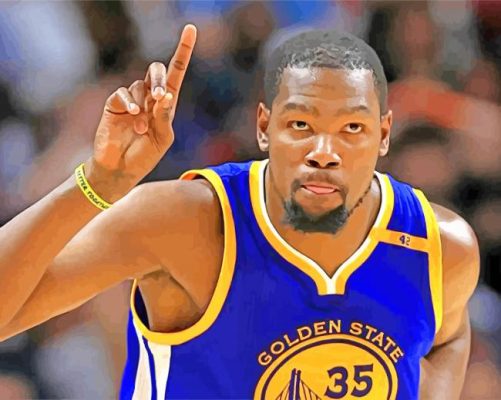 Aesthetic Kevin Durant paint by numbers