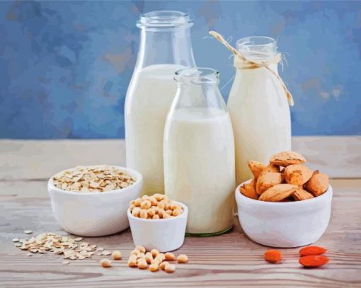 Aesthetics Dairy Products paint by numbers