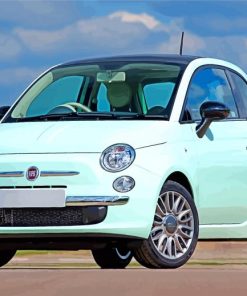 Cool Fiat 500 Car paint by numbers