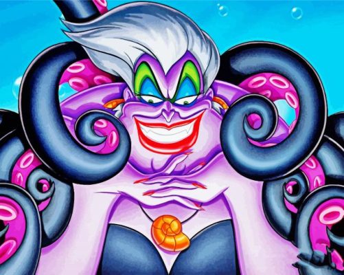 Aesthetic Ursula Art paint by numbers