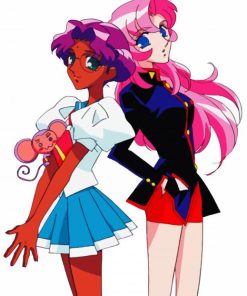 Anthy Himemiya And Utena Tenjo paint by numbers