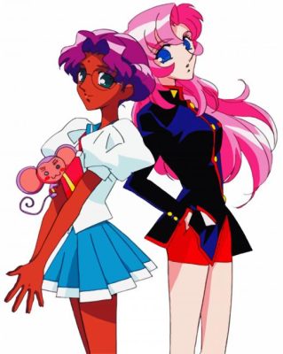 Anthy Himemiya And Utena Tenjo paint by numbers