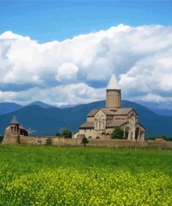 Alaverdi Monastery Church paint by numbers