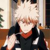 Bakugo Katsuki Eating paint by numbers