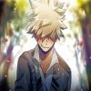 Japanese Katsuki Bakugo paint by numbers