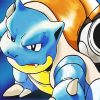 Blastoise Character Art paint by numbers