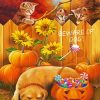 Cats Trying To Steal Candy paint by numbers