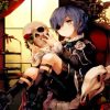 Ciel Phantomhive And Skull paint by numbers