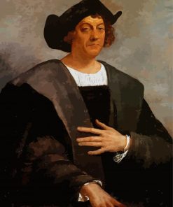 Christopher Columbus paint by numbers