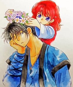 Cute Yona And Hak Son paint by numbers