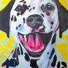 Dalmatian Dog Art paint by numbers