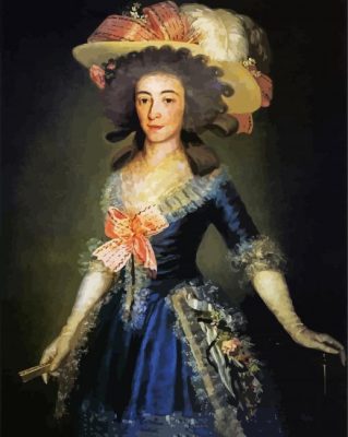 Duchess Countess Of Benavente paint by numbers