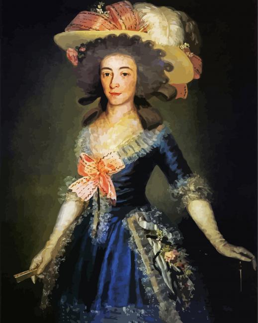 Duchess Countess Of Benavente paint by numbers