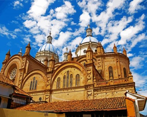 Aesthetic Catedral De La Inmaculada Concepción paint by numbers
