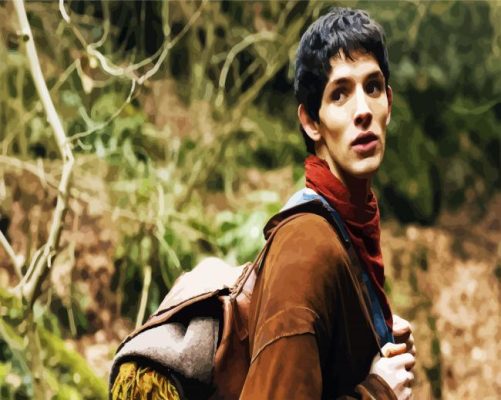 Merlin Character paint by numbers