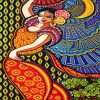 Flamenco Catrina paint by numbers