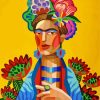 Frida Kahlo paint by numbers