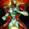 Galaxy Ultraman paint by numbers