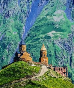 Kazbegi National Park paint by numbers