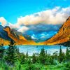 Glacier National Park Landscape paint byb numbers