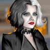 Cruella Character Art paint by numbers