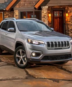 Luxury Jeep Grand Cherokee paint by numbers