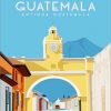 Guatemala Mexico Poster paint by numbers