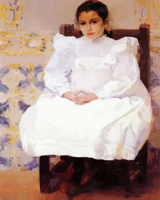 Maria Joaquín Sorolla paint by numbers