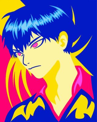 Tobio Kageyama Illustration paint by numbers