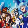 Konosuba Characters paint by numbers