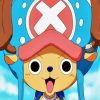 One Piece Chopper paint by numbers