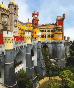 Aesthetic Pena Palace paint by numbers