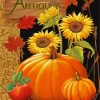 Pumpkins And Sunflowers paint by numbers