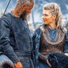 Ragnar And Lagertha paint by numbers