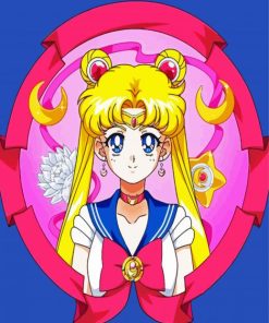 Tsukino Sailor Moon paint by numbers