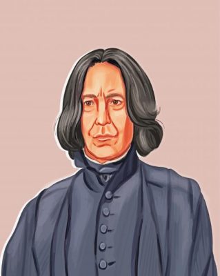 Severus Snape Art paint by numbers