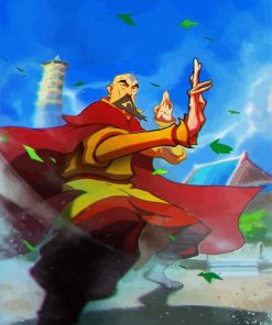 Tenzin The Legend Of Korra paint by numbers