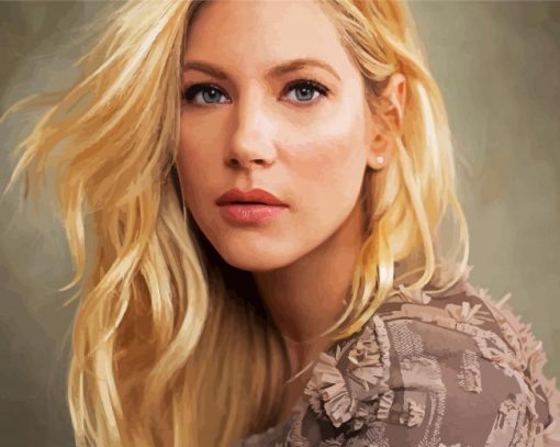 Pretty Katheryn Winnick paint by numbers