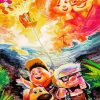 Up Movie Characters paint by numbers