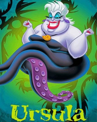 Ursula Poster Paint by numbers