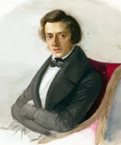 Vintage Frédéric Chopin paint by numbers