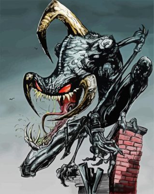 Violator Monster paint by numbers