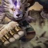 Weregarurumon Character paint by numbers