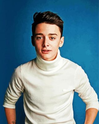 Noah Schnapp paint by numbers